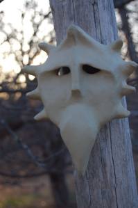 One of four Spirit Masks by Jane Longman - Copy